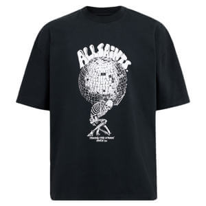 AllSaints Burden Graphic Printed Oversized T-Shirt